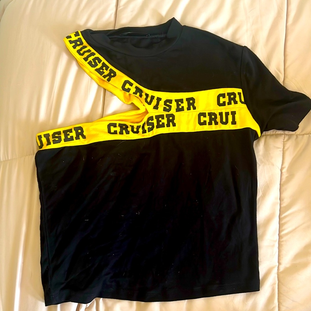 Cute Cruiser shirt | One Shoulder Short Sleeve